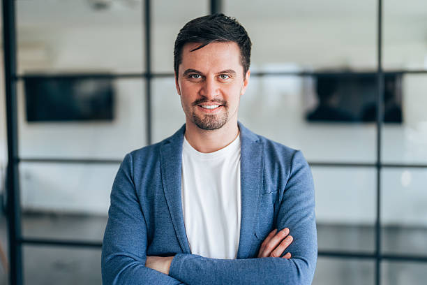 istock Confident Male Professional in a Contemporary Workspace 2226730868