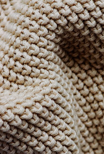 istock Knitting wool texture background beige color full frame . 2226731600