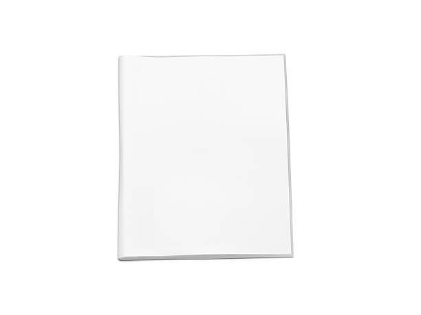 istock Blank white newspaper mockup template on isolated white background, 3d illustration 2226733720