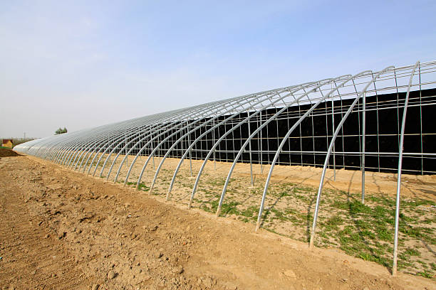 PVC Pipes arranged in a pile