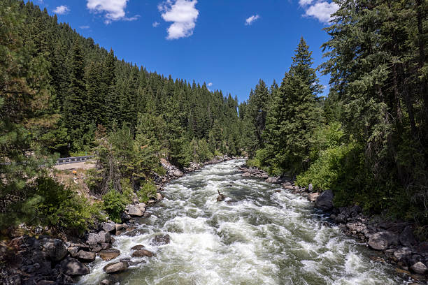 istock Rural Drone in Spring of Payette River 2226736470