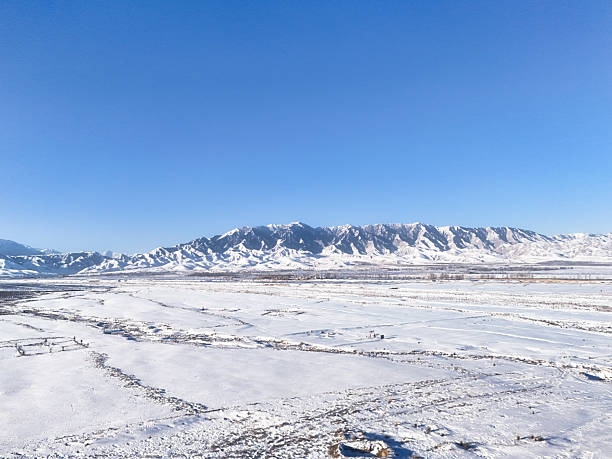 istock Snow-Covered Mountains and Plains After a Winter Snowfall 2226742775