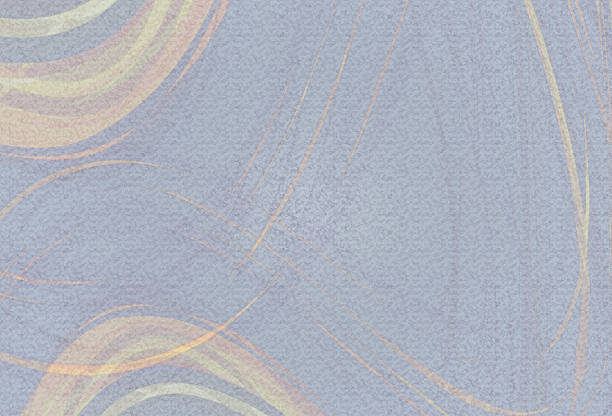 Abstract close-up of a textured surface displaying neutral, earthy tones and flowing wave-like motifs, conveying modern design aesthetics and a calming atmosphere.