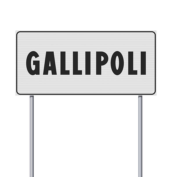 istock Gallipoli city entrance road sign 2226753384