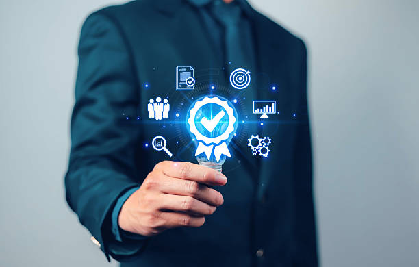 istock Quality Assurance Audit Process With Quality Icon Quality Assurance Standardization Certification Compliance Service and Standards Business Technology Concept 2226759067