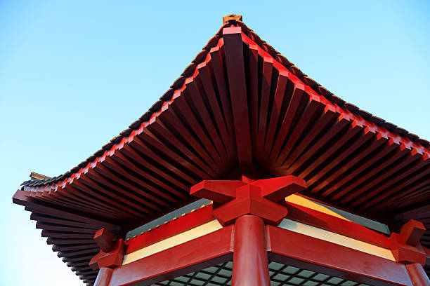 istock Chinese traditional style wooden Arbor 2226764135