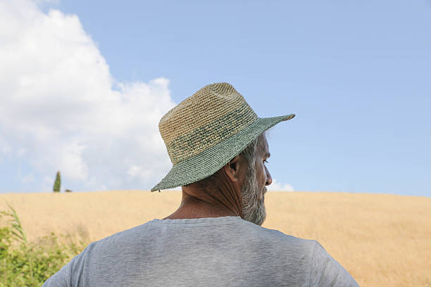 istock Nature and Peace Concept with Man in Hat 2226767556