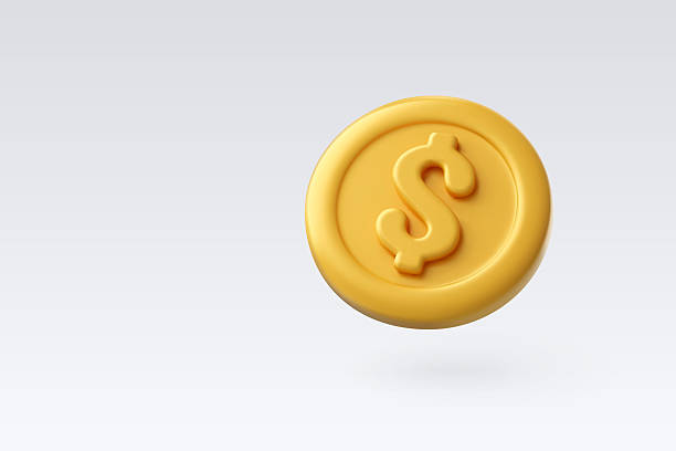 istock 3D Vector Gold Dollar Coin Icon for Finance and Payment 2226781153