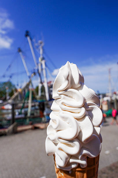 istock Vanilla Ice Cream at a German Cutter  Harbor 2226786661