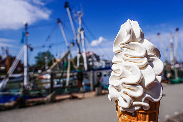 istock Vanilla Ice Cream at a German Cutter  Harbor 2226786668
