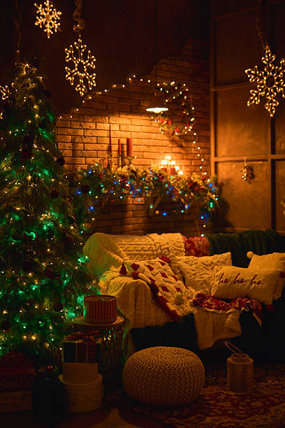 istock Cozy Christmas Evening with Twinkling Lights 2226792061