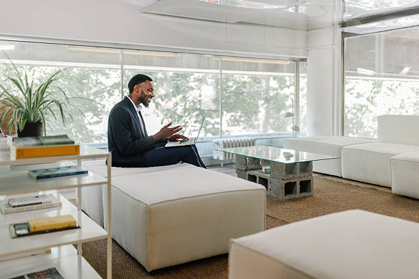 istock Silent moment for thoughtful businessman with laptop 2226794251