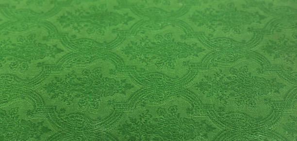 istock Bright green background with classic ornament 2226795182