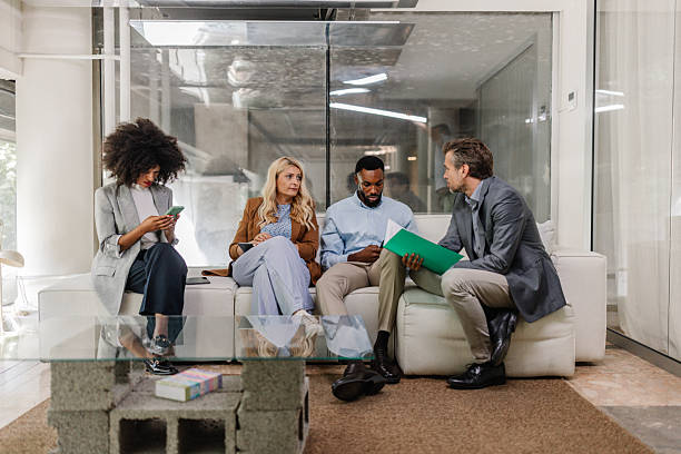 istock Business Meeting in Modern Office Space with Diversity 2226795703