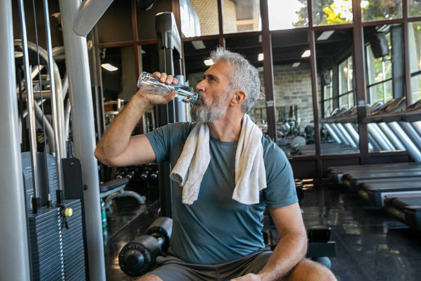 istock Senior Male in Sportwear Resting Post-Workout 2226812941