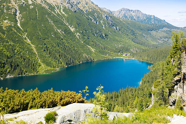 istock Scenic Mountain Lake View in Summer 2226813497