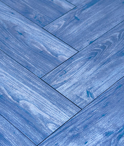 Vibrant Blue Abstract Wood Texture Background - High-Resolution Wallpaper for Phones, Tablets, Laptops, TVs, Social Media, Marketing, Advertising, Web Design