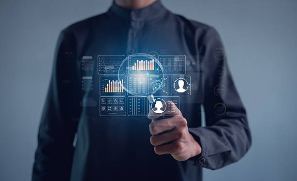 istock Concept digital transformation technology strategy, Analyst working with Business, metrics connected to database Corporate. 2226816069
