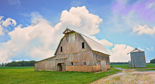 istock Old Weathered Barn-Howard County, Indiana 2226827932