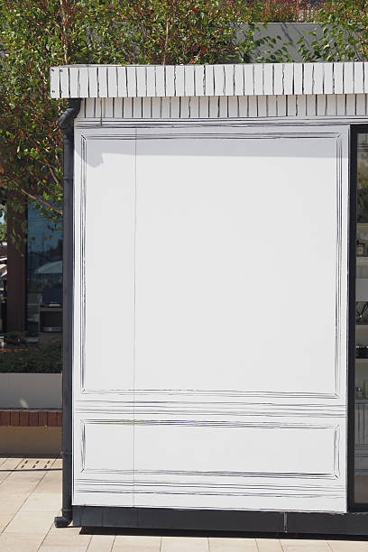 istock Blank advertisement space in urban area during daylight hours 2226836150