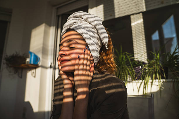istock Young woman enjoying her time alone at home 2226843298