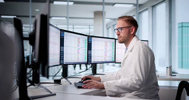 istock Busy Doctor At Hospital Using Spreadsheet 2226845777