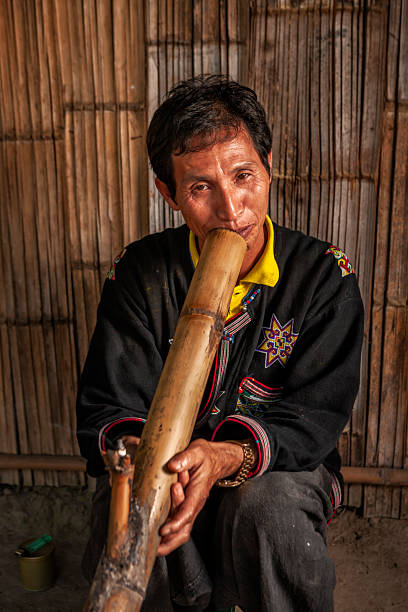 istock Man from Yao tribe smoking a pipe, Northern Thailand 2226852872