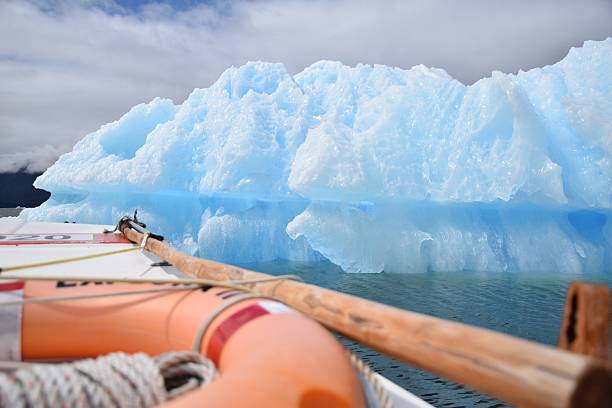 istock A glacier is pictured from a boat in Chilean Patagonia 2226859462