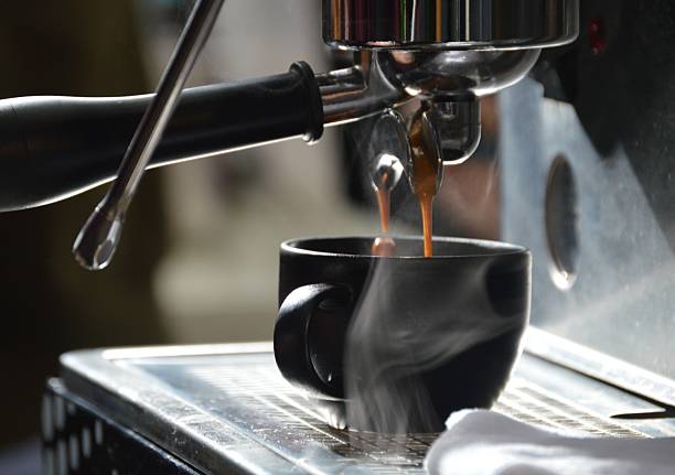 istock Making Espresso with Professional Coffee Machine 2226860172