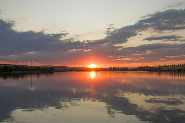 istock A sunset over a body of water 2226864861