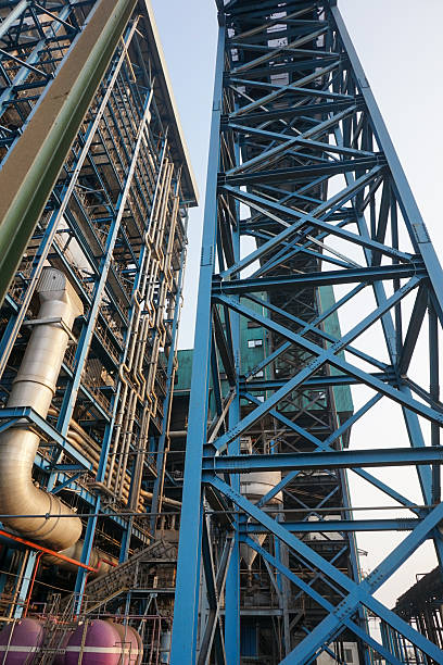 istock Industrial Complex Steel Structure: A Captivating View of Modern Architectural Engineering Marvels 2226866626