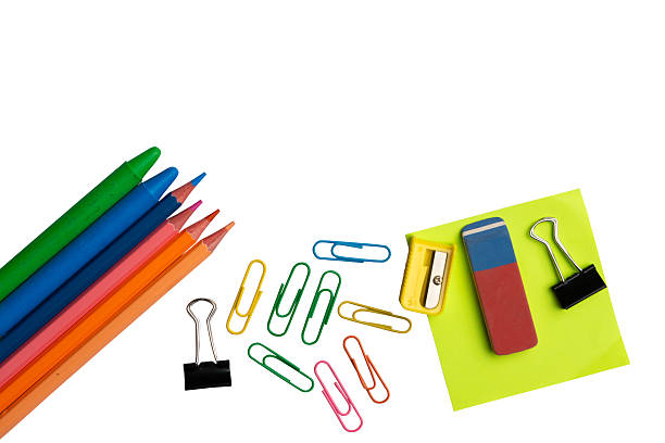 istock School supplies on white background. 2226871238