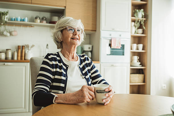 istock Senior woman alone at home 2226872809