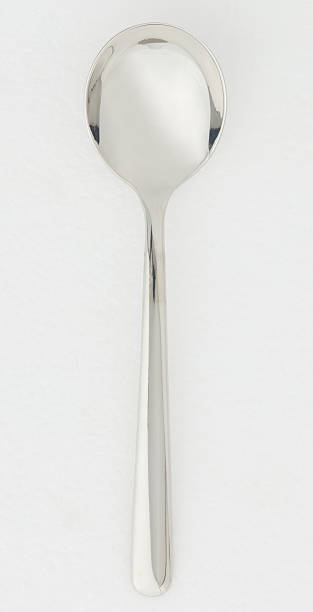 istock Stainless steel spoon and fork set isolated nature background with clipping path 2226895809