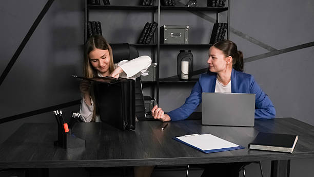 istock Businesswomen collaborating in a modern office setting during a productive meeting 2226896526