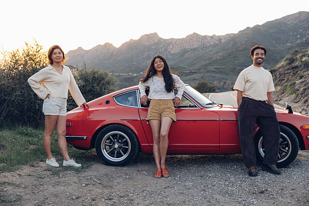 istock Road Trip Vibes with Friends at Sunset 2226903117