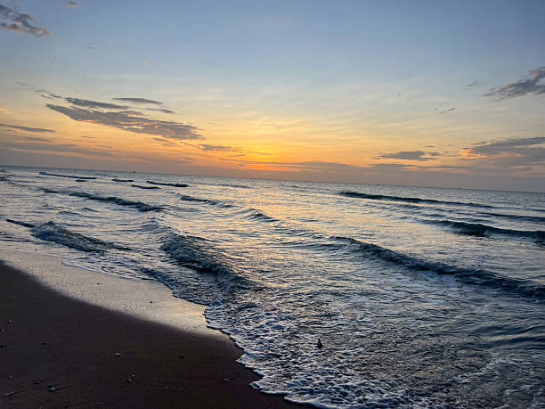 istock sea and beach in the morning 2226904704