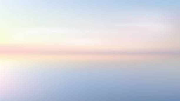 istock abstract landscape background pastel sky blue foreground serene horizon dreamy minimal nature soft calm sunrise dusk light wall art concept blur mood canvas 2226908709