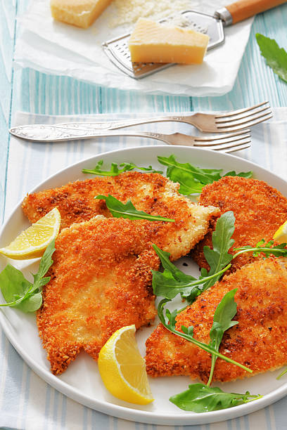 istock crispy parmesan crusted chicken cutlets, top view 2226908961