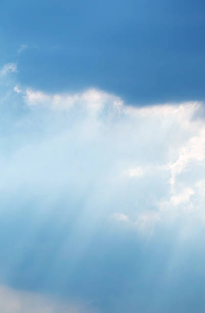 sun in the blue sky