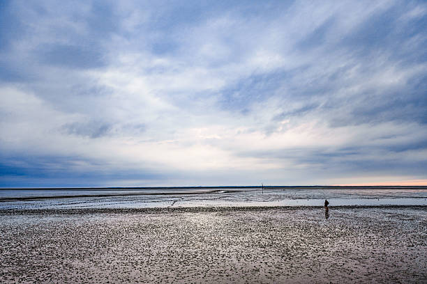 istock Norddeich Germany Das Deck Promenade at Dusk 2226918331