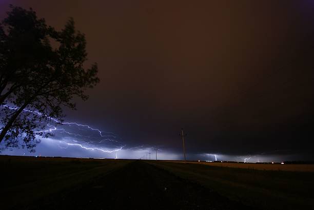 istock Lightning in a Stormy Night Sky 2226922080