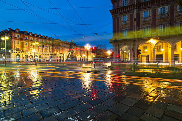city landscape at night