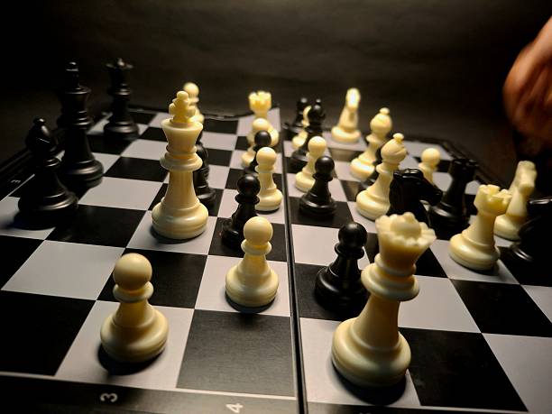 istock Classic game of chess enhances strategic thinking, improves concentration, and offers endless fun for players of all ages and levels 2226927778