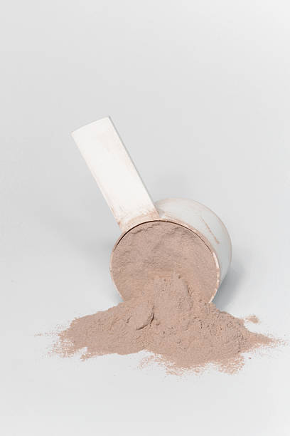 istock Plastic measuring scoop with protein powder 2226929488