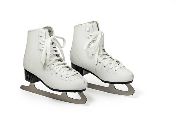 istock White Ice-skating Shoes or Figure ice skates 2226930882