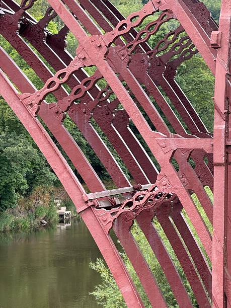 istock Close up of the iron bridge steel work 2226940314