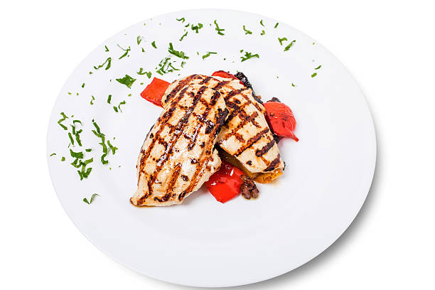 istock Grilled chicken breast with paprika. 2226958354