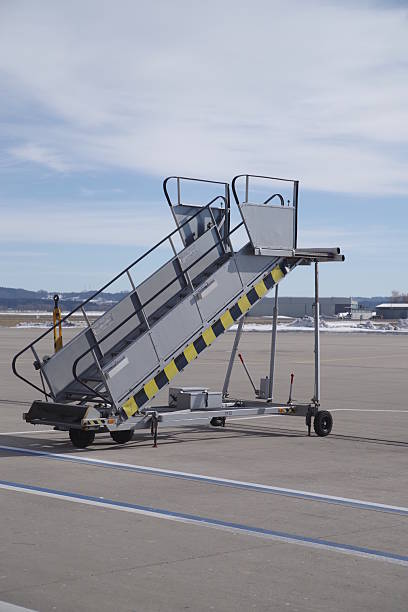 istock Large metal ladder is on the ground 2226958860