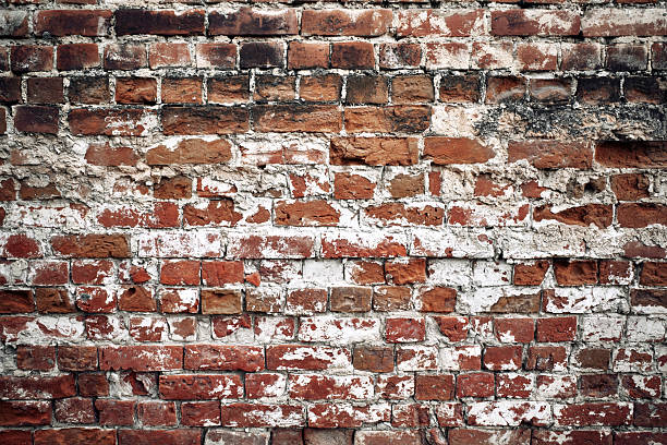 istock Red white brick old grunge wall texture 2226959711